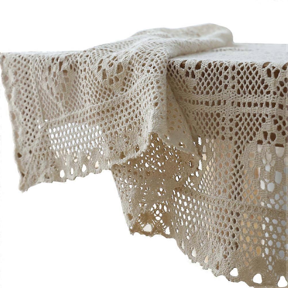 Table Decorations Hollowed Weaving Decorative Table Cloth for Party 3Pcs