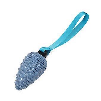 Pine Cone Shape Dog Squeaky Chew Toy Training Cleaning Interactive Tough Dog Toy Puppy Breed Medium