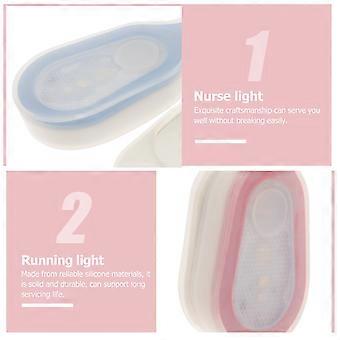 2 stuks Lavalier nachtlampjes met clip voor honden, oplaadbare zaklampen voor wandelen, verpleegsters op handtas, handtas, hardloopbadge, verpleegsters