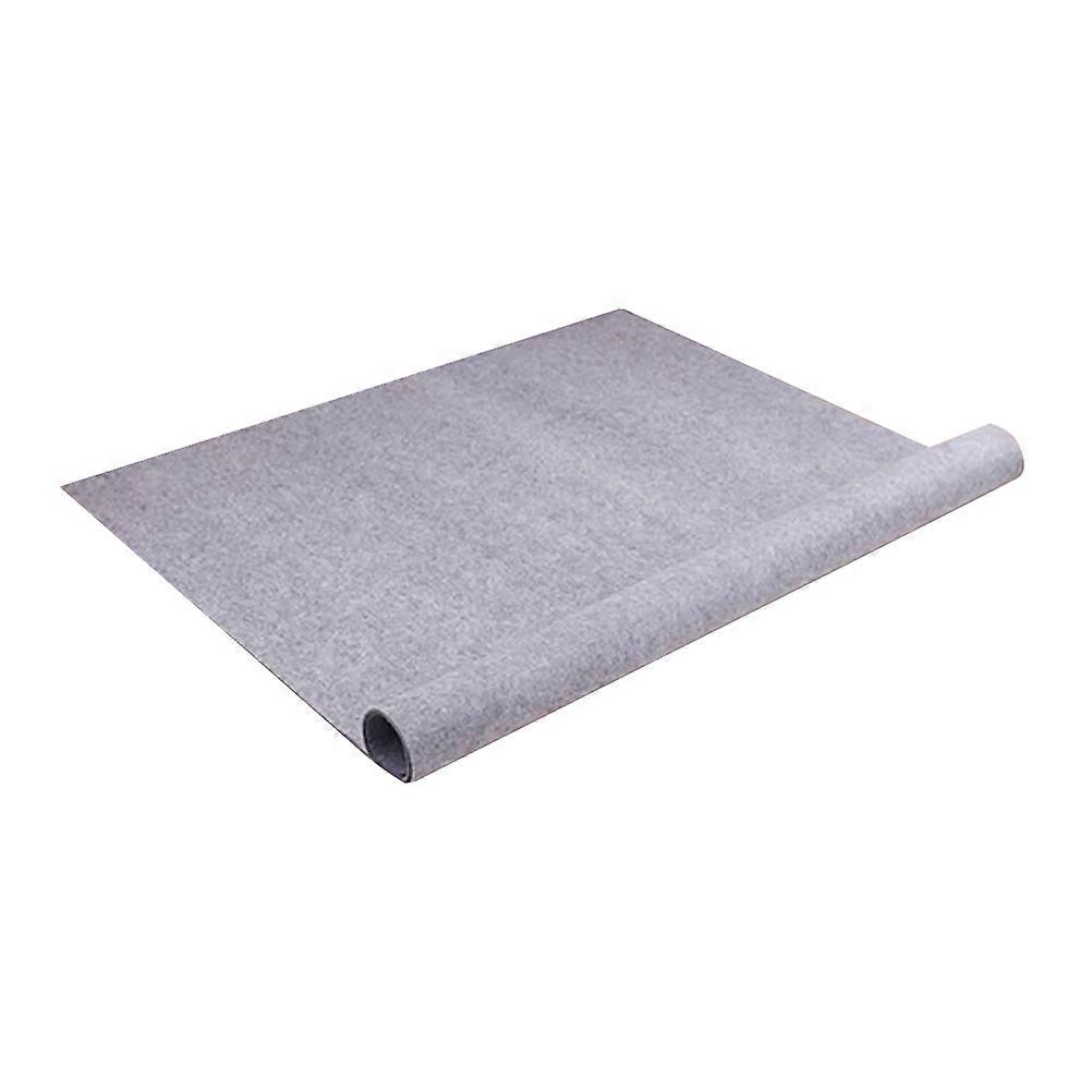 Comfortable Foldable Felt Sleeping Cushion for Dormitory Use 2Pcs Grey