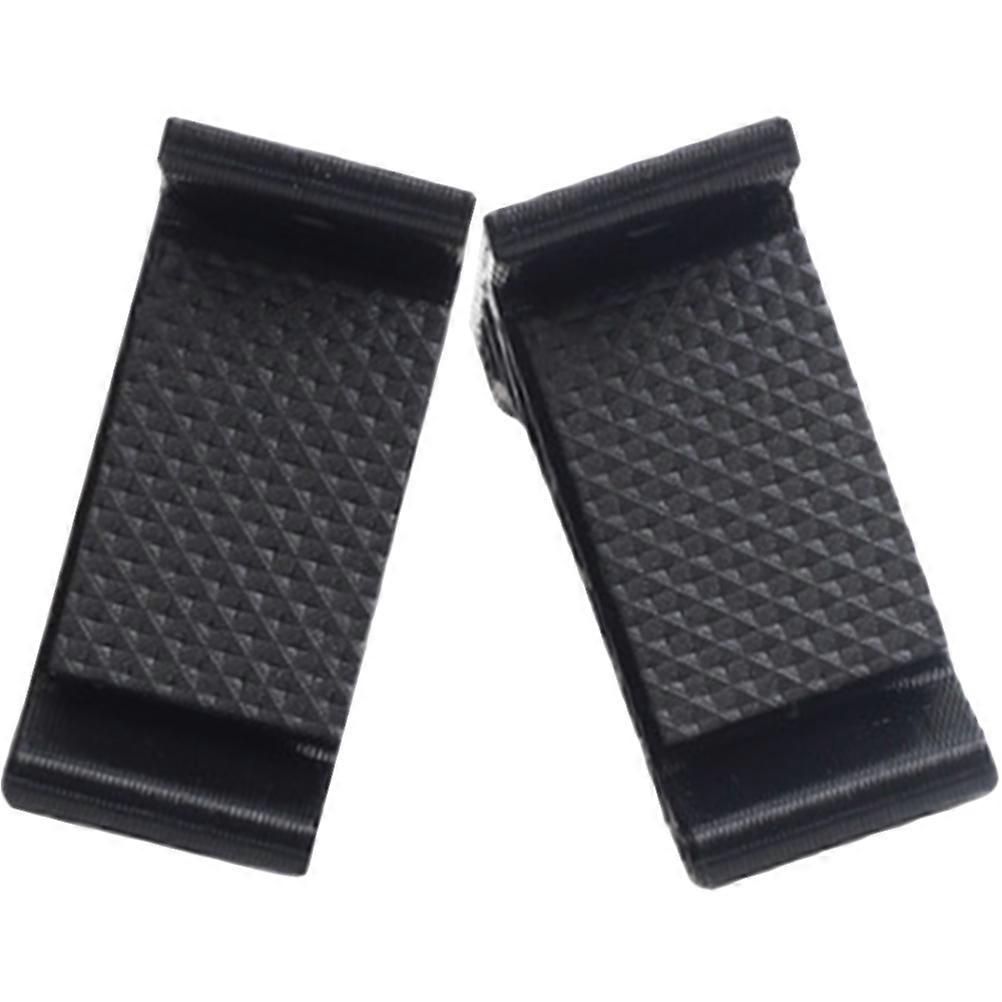 Wall Bow Rack Bow Stand for Display Use 1Pair Black ABS Material