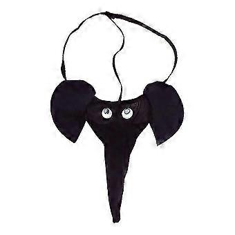 Men's underwear, polyester fiber material with elephant pattern, 1 piece, slight differences in color and size
