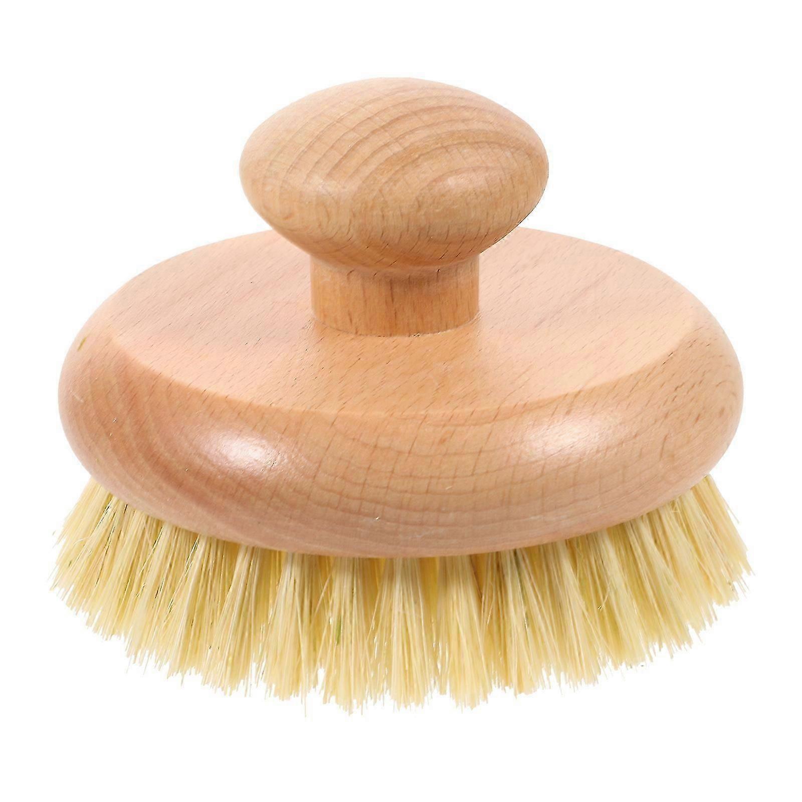 1pc Portable Handle Bathing Brush for Practical Cleaning in Shower