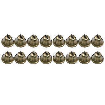 16pcs DIY Handcraft Accessories 38mm Bronze Jingle Bells Pet Collar Bell