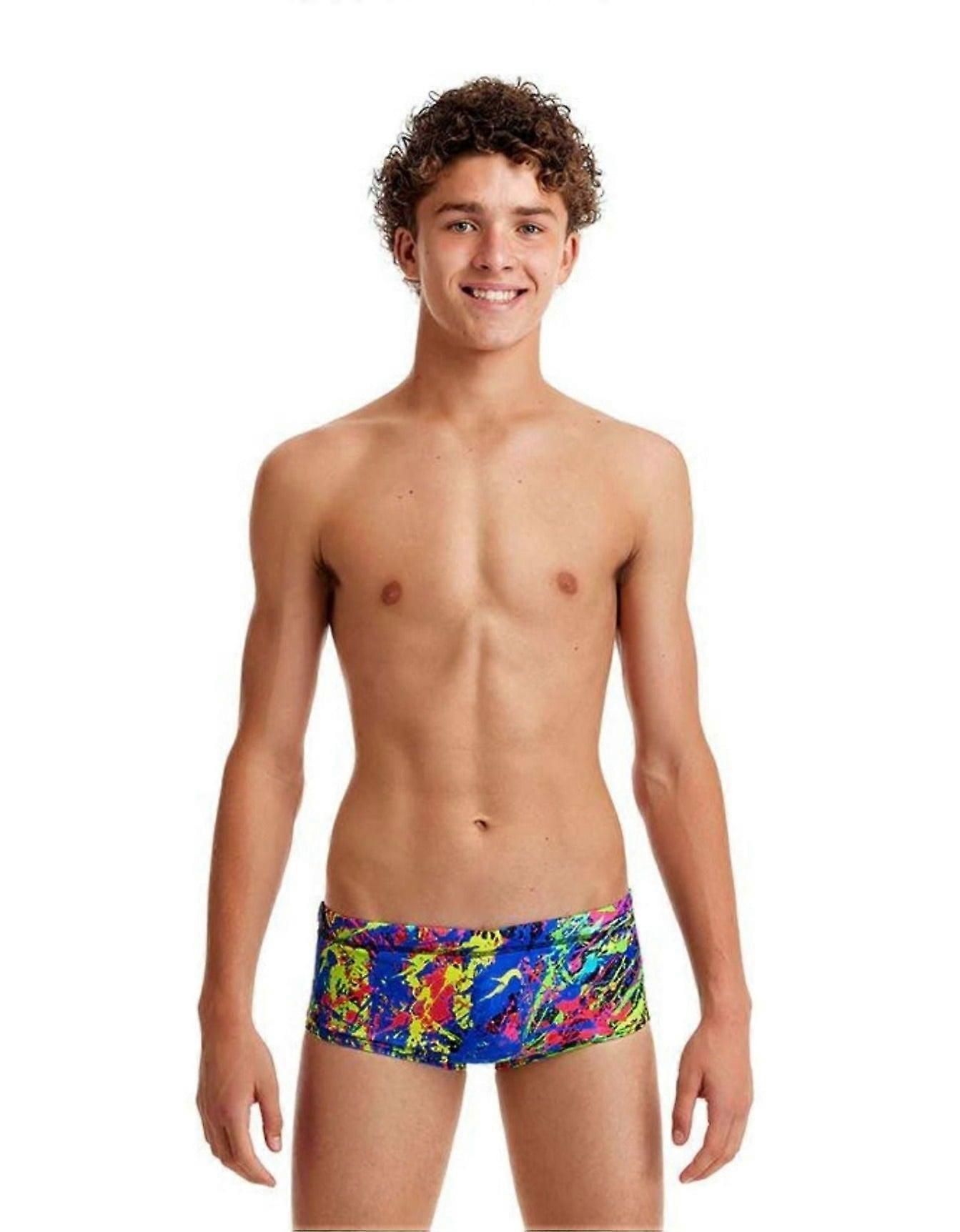 Funky Trunks Gutter Maling Smash Sidewinder Badebukser