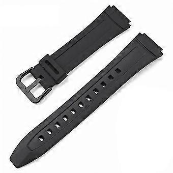 18MM Wypukły pasek do zegarka Wymiana paska do zegarka elektronicznego Casio AW-80V AW-82
