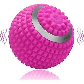 Vibrating Massage Ball 4-Speed High-Intensity Fitness Yoga Massage Roller, Relieving Muscle Tension Pain & Pressure Massaging Balls-cg1