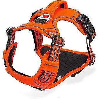 Anti-Pull Dog Harness | Reflective, Adjustable, No-Pull Dog Vest | Breathable Chest Harness for Medium to Large Dogs