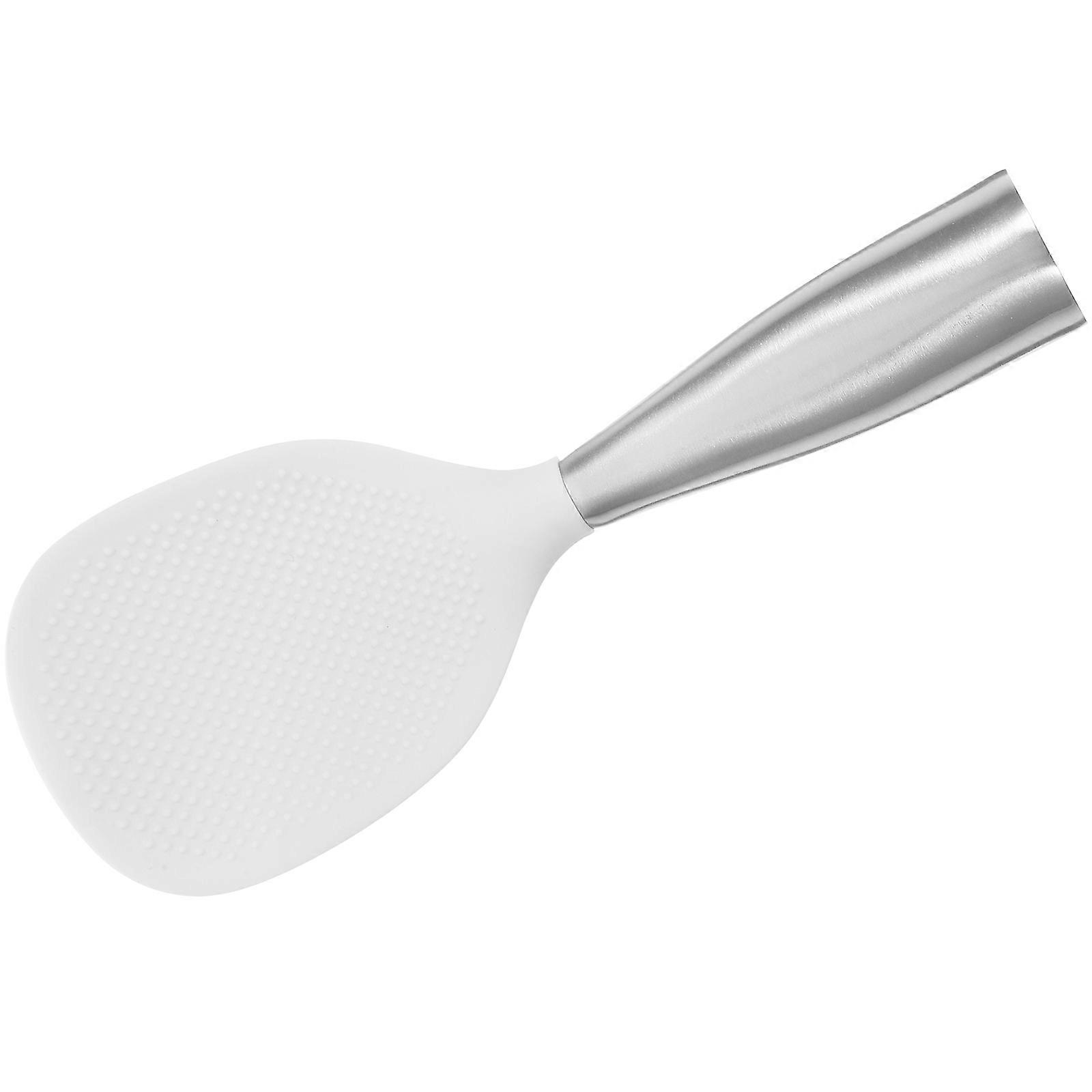 Silicone Rice Paddle Standing Spoon for Kitchen Use 4Pcs Serving Set