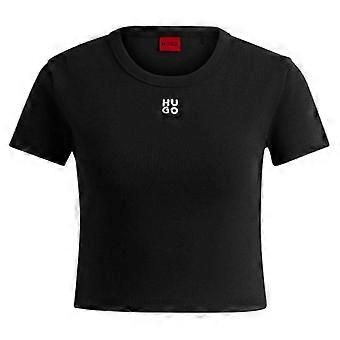 Hugo Womens/Ladies Logo Cotton Crop T-Shirt
