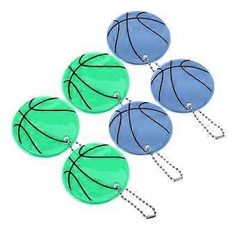 Lot de 30 pendentifs réfléchissants en PVC pour vélos, vêtements et sports nocturnes - Haute visibilité