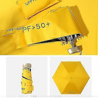 Sun Umbrella Mini-Portable Pocket Sun Protection UV Protection Sun Umbrella rain or Shine Dual-use Umbrella Sun Umbrella