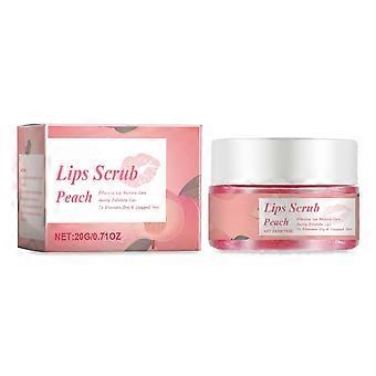 Peach Lip Scrub with Jojoba Oil, Gentle Exfoliation and Deep Hydration for Soft Lips 20g
