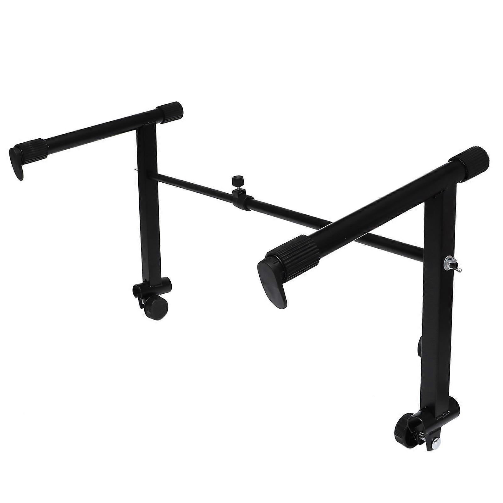 1 set Keyboard Stand Double Braced Legs for Digital Pianos Practical Bracket