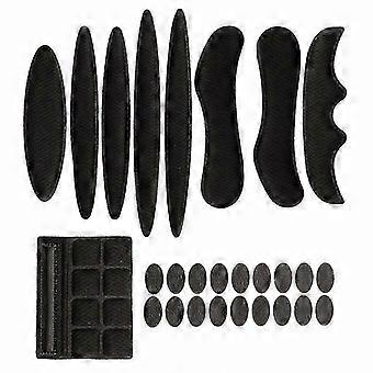 Helmet Foam Pads Replacement Kit, 27-Piece Set for Bike, Motorcycle, and Cycling Helmets
