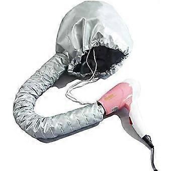 Hair Dryer Attachment, Portable Soft Bonnet Hood - Adjustable Hooded Dryer, Hair Salon Heat Cap for Drying, Styling, Curling and Deep Conditioning, R