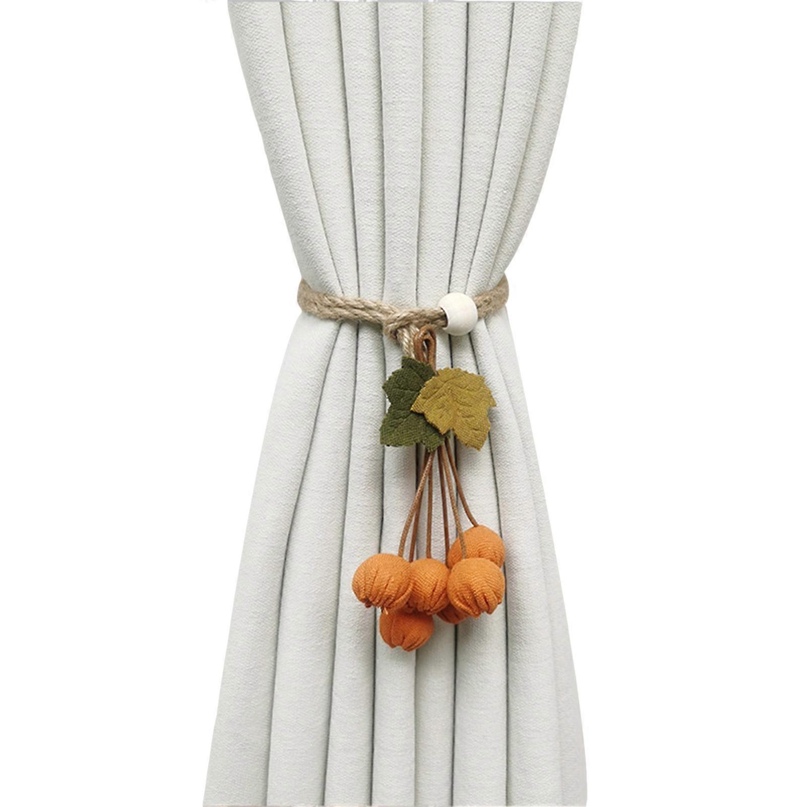 Adjustable Strap Curtain Holder for Window and Drape