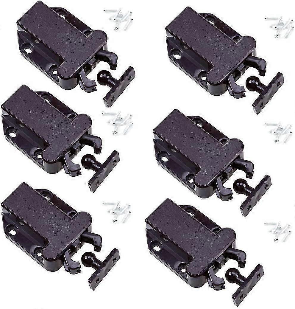 6X Touch Release Cabinet Latch