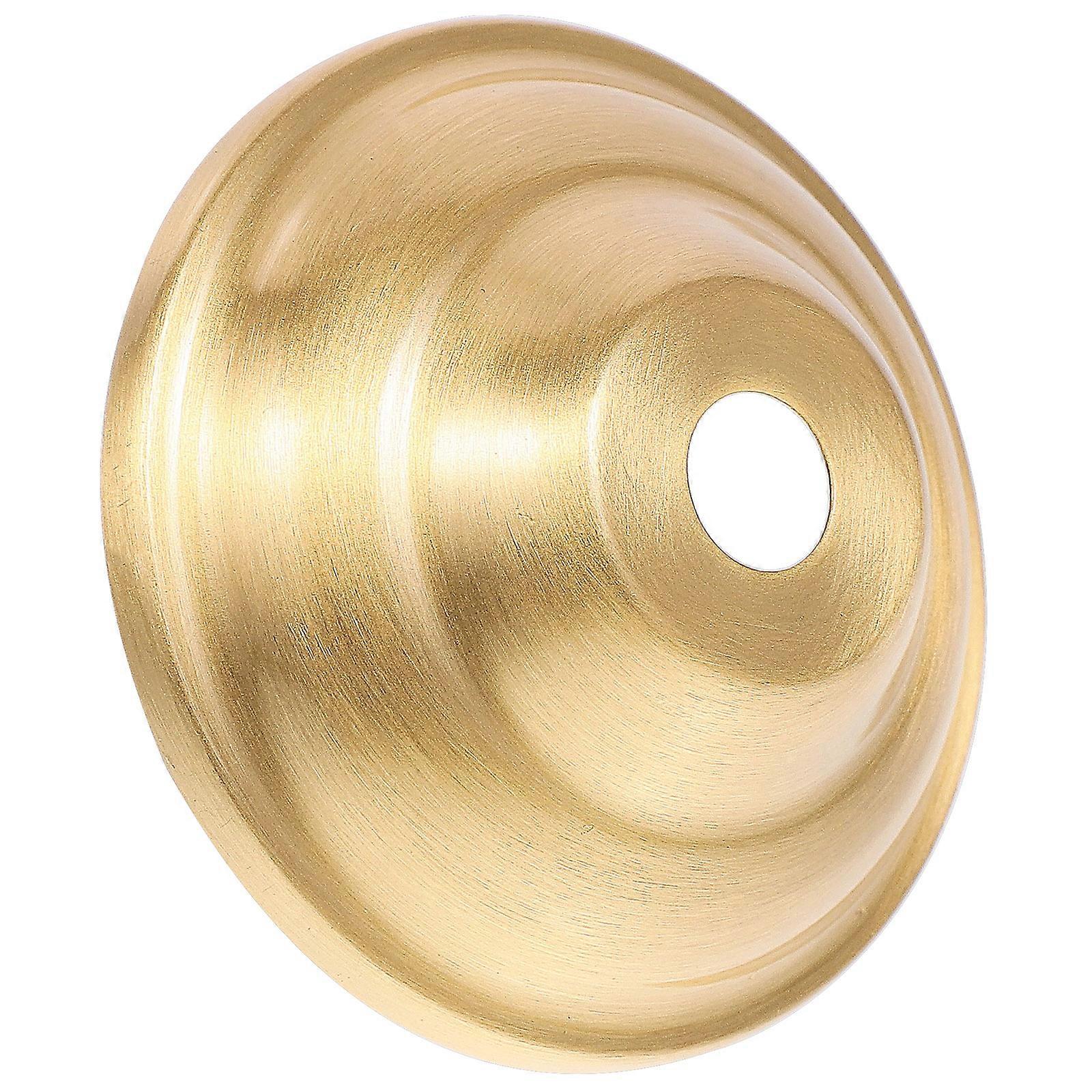 Brass Lamp Finial Holder Base Rounded Flat Light Holder Light Fitting Accessory