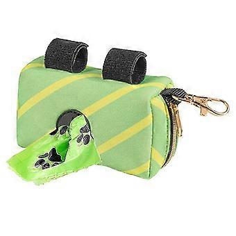 Dog Poop Bag Holder, Pet Garbage Bag Dispenser Holder Leash Attachment, 600d Oxcompatible withd Cloth Pet Poop Bag compatible with Any Belt