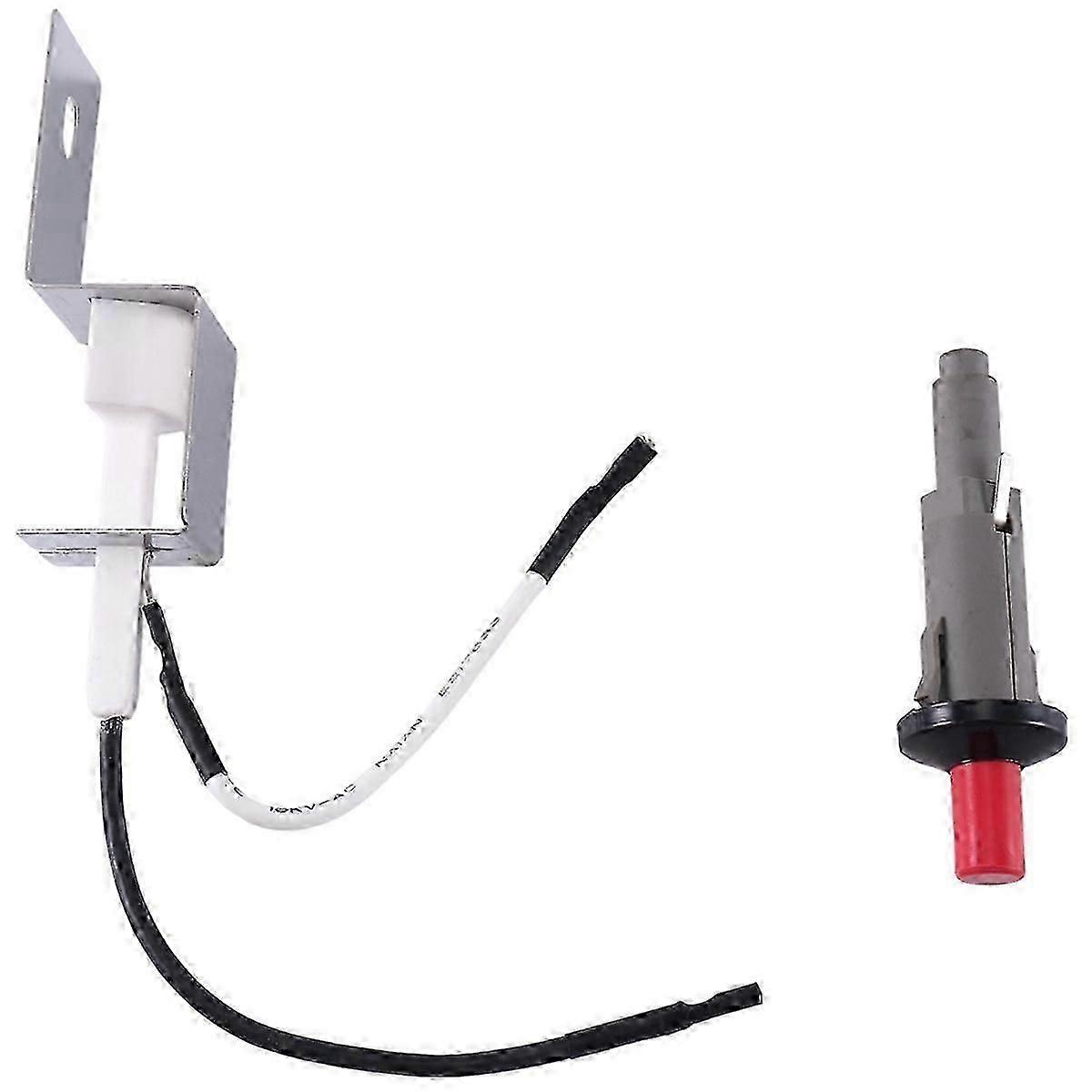 80462 Grills Replacement Ignitor Kit Compatible with Q100 Q200 Push Button Ignitor