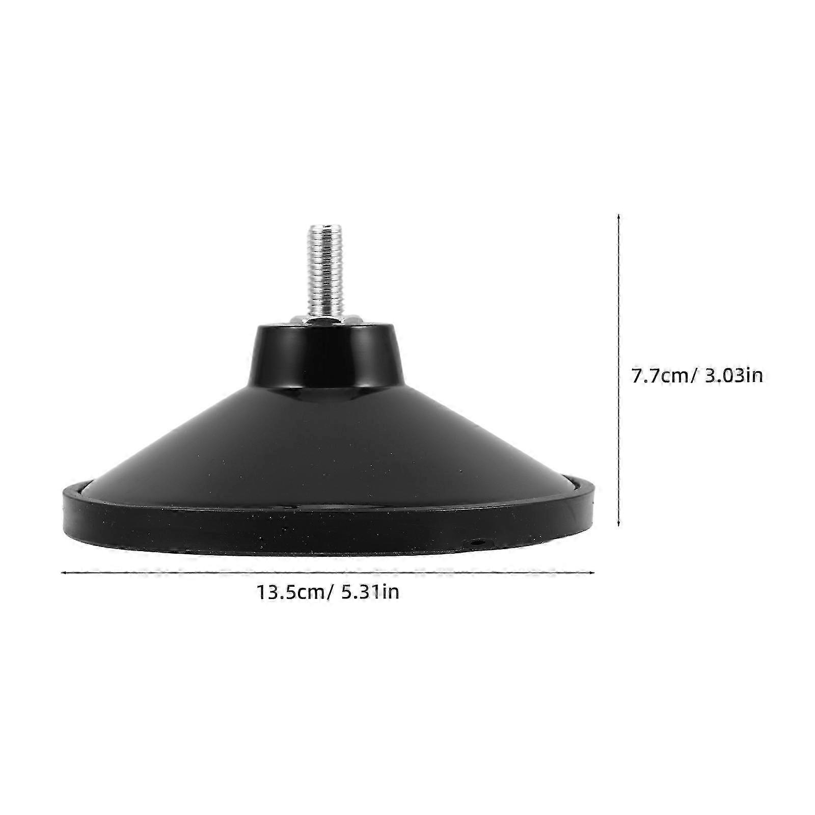 Foosball Table Leg Leveling Risers for Protection 5-Inch Adjustable Black Pad