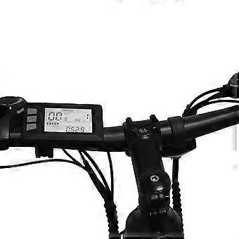 Clear Ride Data Monitoring P3H LCD Display Meter Dashboard for Electric Bike & Scooter, 24V 36V 48V 60V, 5PIN