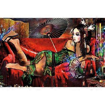 Geisha-Puzzle AD672