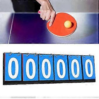 6-Digit Tabletop Scoreboard Durable Portable