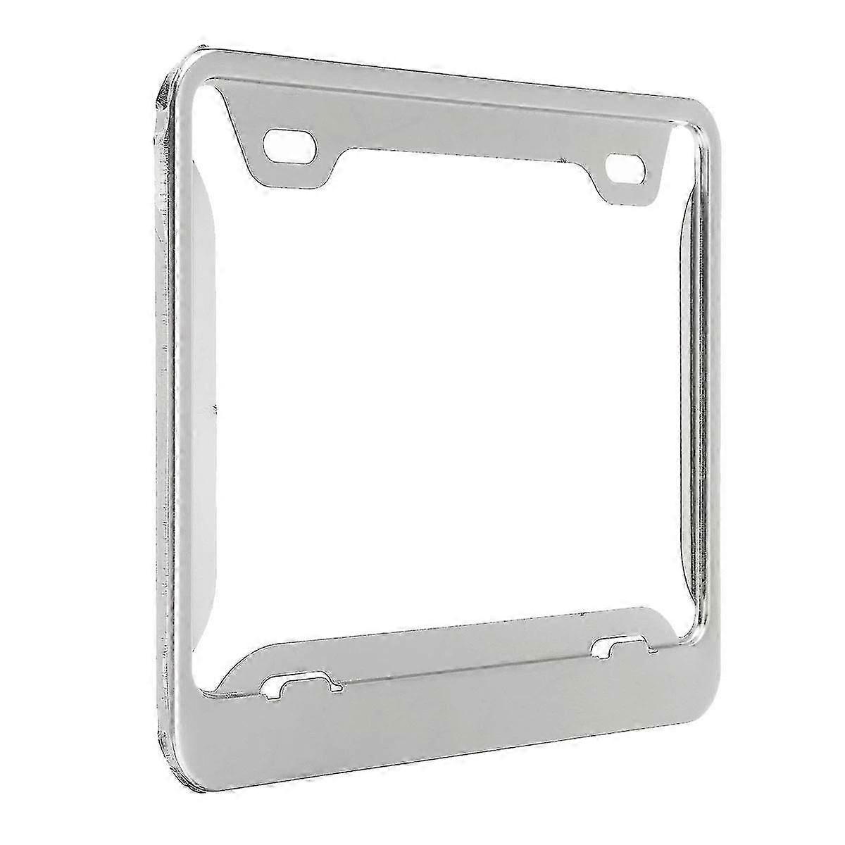 Stainless Spanish Motorcycle Plate Frame