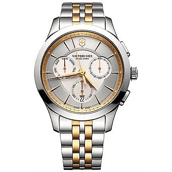 Victorinox alliance Swiss Quartz Analog Man Watch with Stainless Steel Bracelet V241747