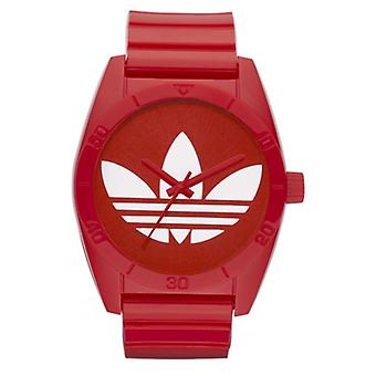 Adidas santiago watch for Unisex Analog Quartz with ADH2655 Rubber Bracelet