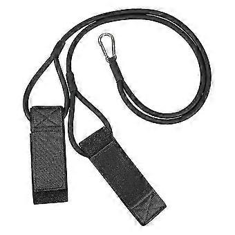 Baseball Resistance Training Bands, Arm Strength Exercise Rope with Wristbands, TPE Pitching Trainer for Youth and Students, 108cm, 40 lbs, Black