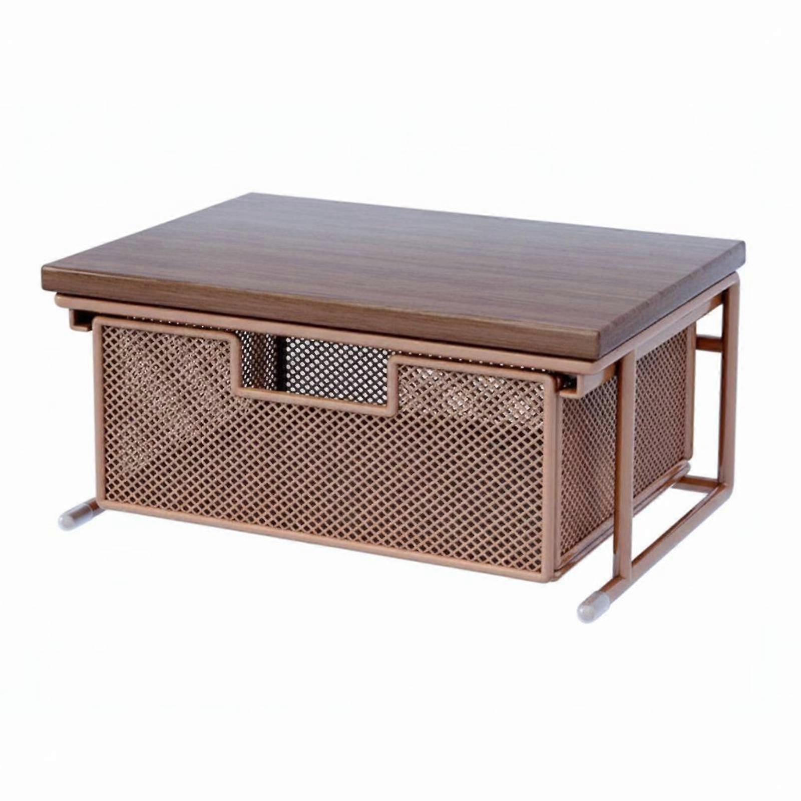 Printer Stand with Drawer Storage Saving Desktop Printer Stand Versatile Desktop