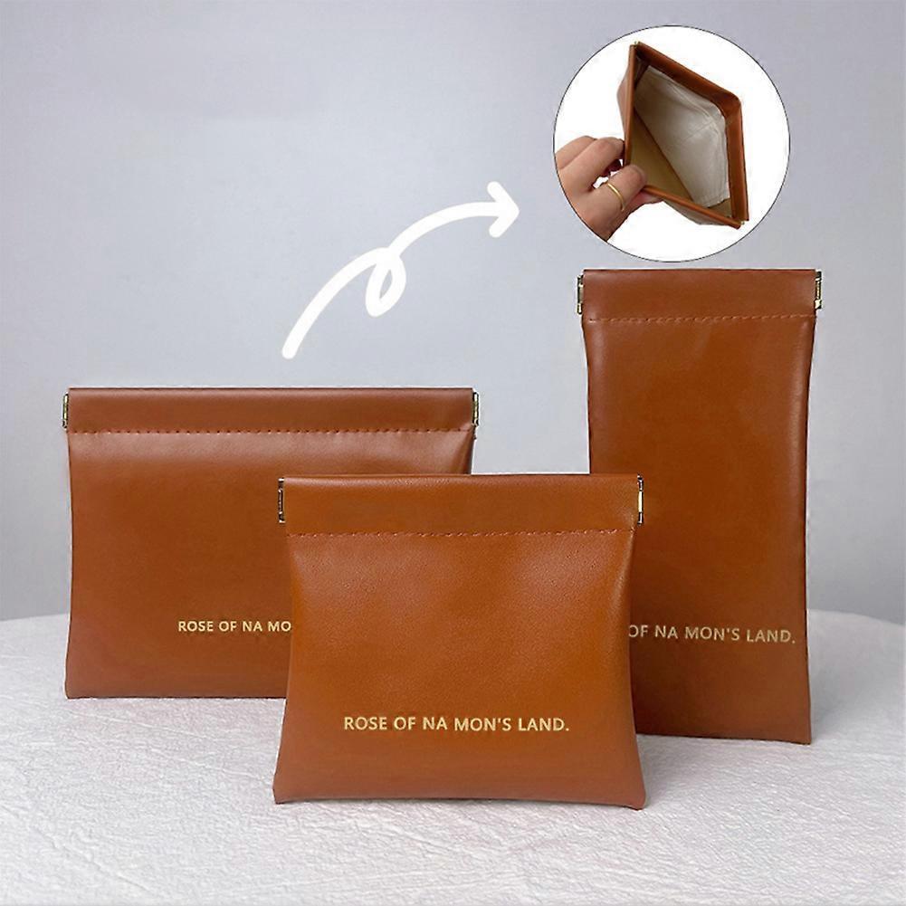 Automatic-Close PU Eyeglass Pouch Set