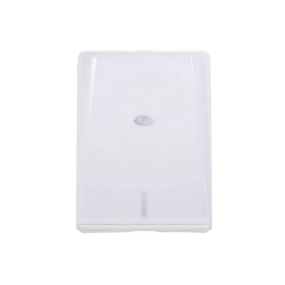 INTERLEAVELivi Towel Dispenser Protective Translucent Cover Lockable Impact