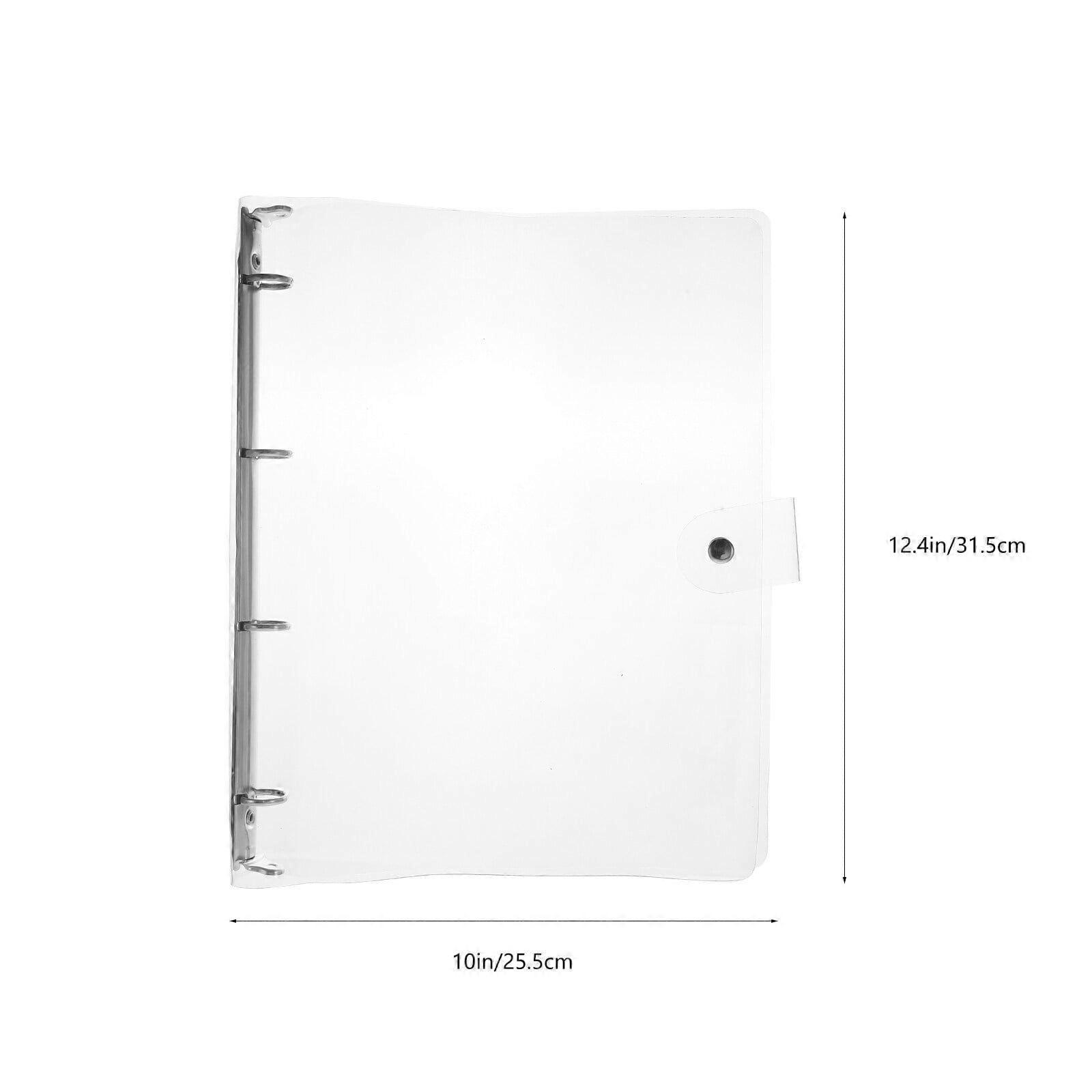 Binder Notebook Shell Plastic A4 Scrapbook Shell Plastic Binder Folder Loose-leaf Notebook Shell
