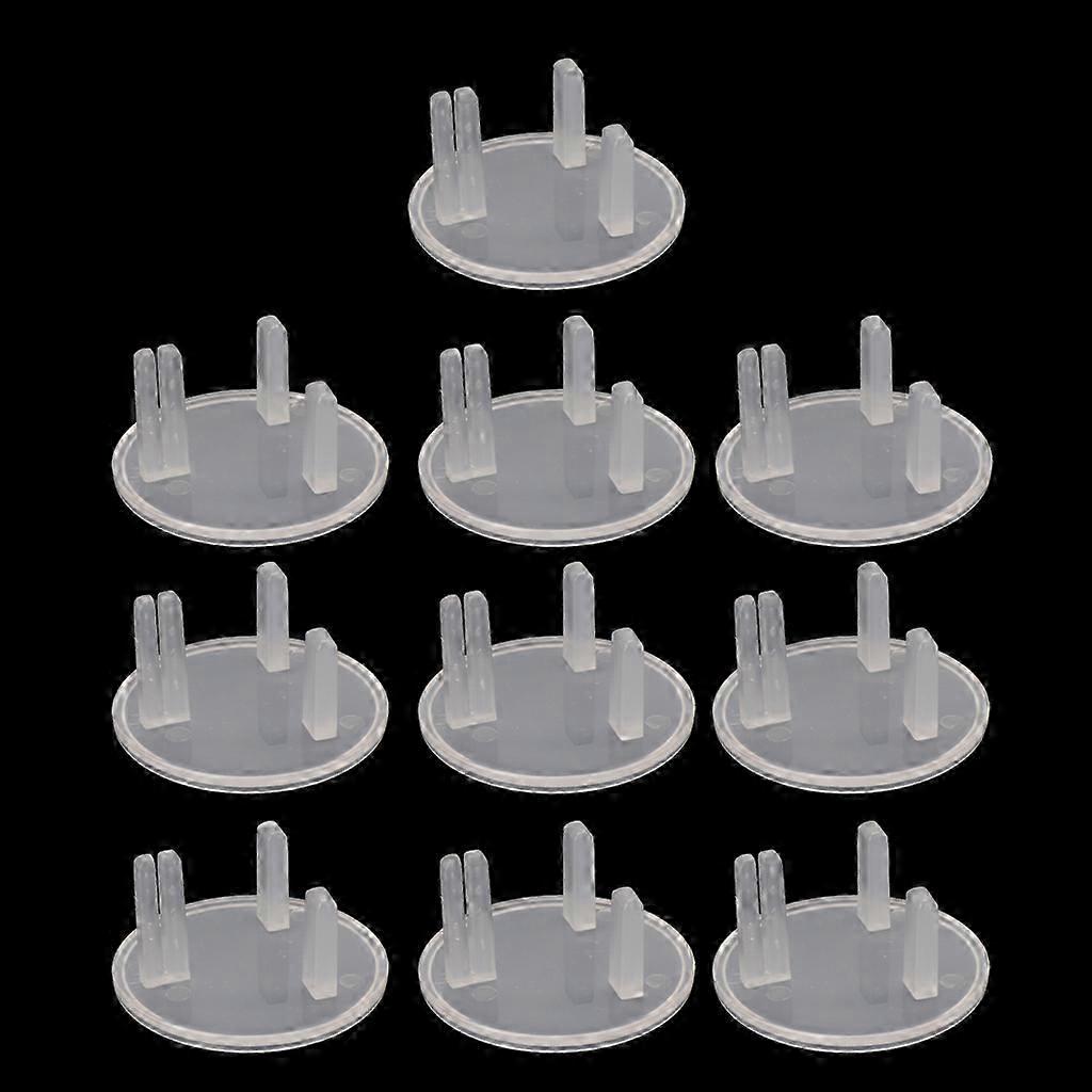 10 Pcs Standard Plug Socket Protective Cover Socket for Protection GBR-brnv