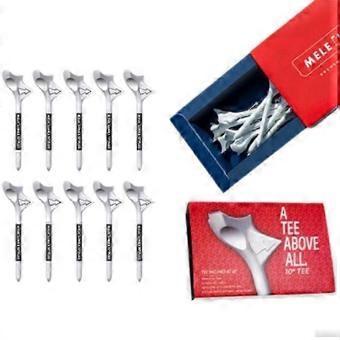 Golf Tees 10 Pack PC Material 10 Degree Angle Lightweight Portable Swing Training Aid for Improved Accuracy