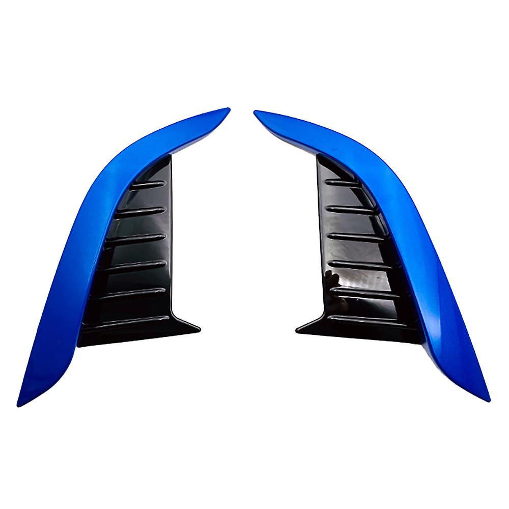 for 2020 2021 ABS Chrome Blue Front Fog Light Lamp Bezel Cover Exterior Garnish