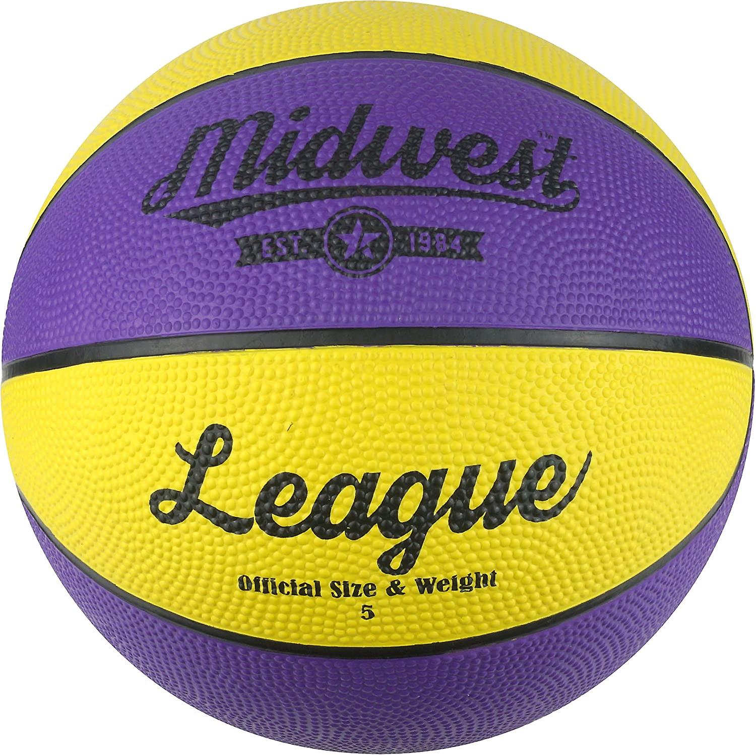 Mid West Usa Basket giallo e viola