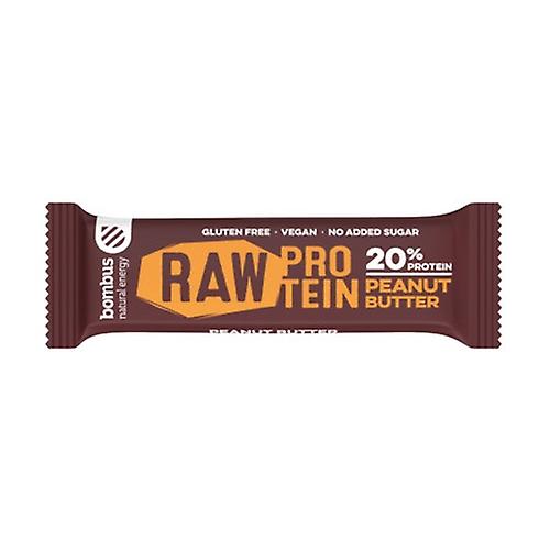 Bombus raw protein peanut butter bar 1 bar of 50g