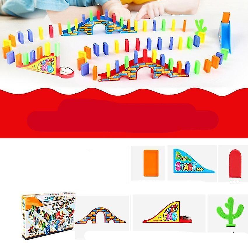 Birdge set W Domino Train Car Set Bridge Bell Kit
