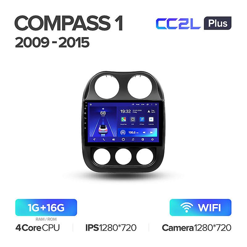 Cc2l Cc2 Plus Für Jeep Kompass 1 Mk 2009 - 2015 Autoradio Multimedia Video Player Navigation GPS Android No 2din 2 Din Dvd