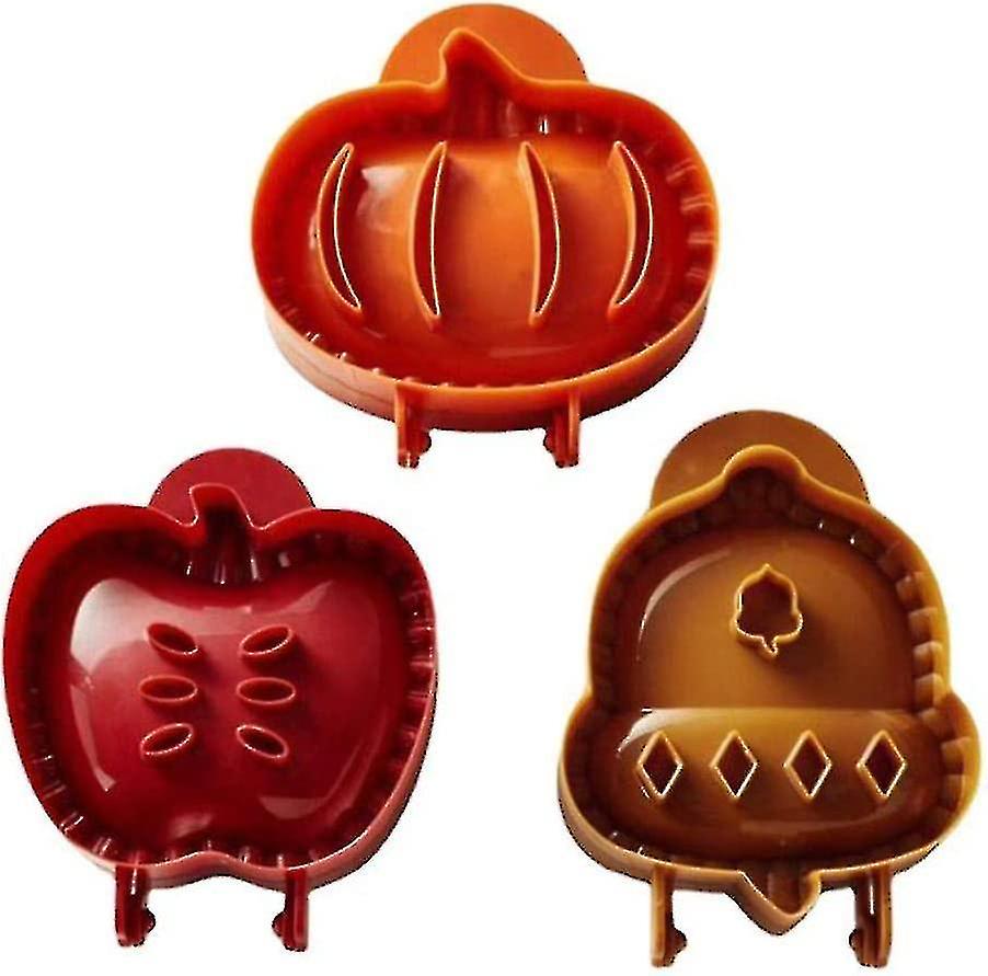 Fall Hand Pumpkin Pie Mold Christmas Baking Fruit Pie Mold Dough Press Mold Tools Pumpkins Oranges F