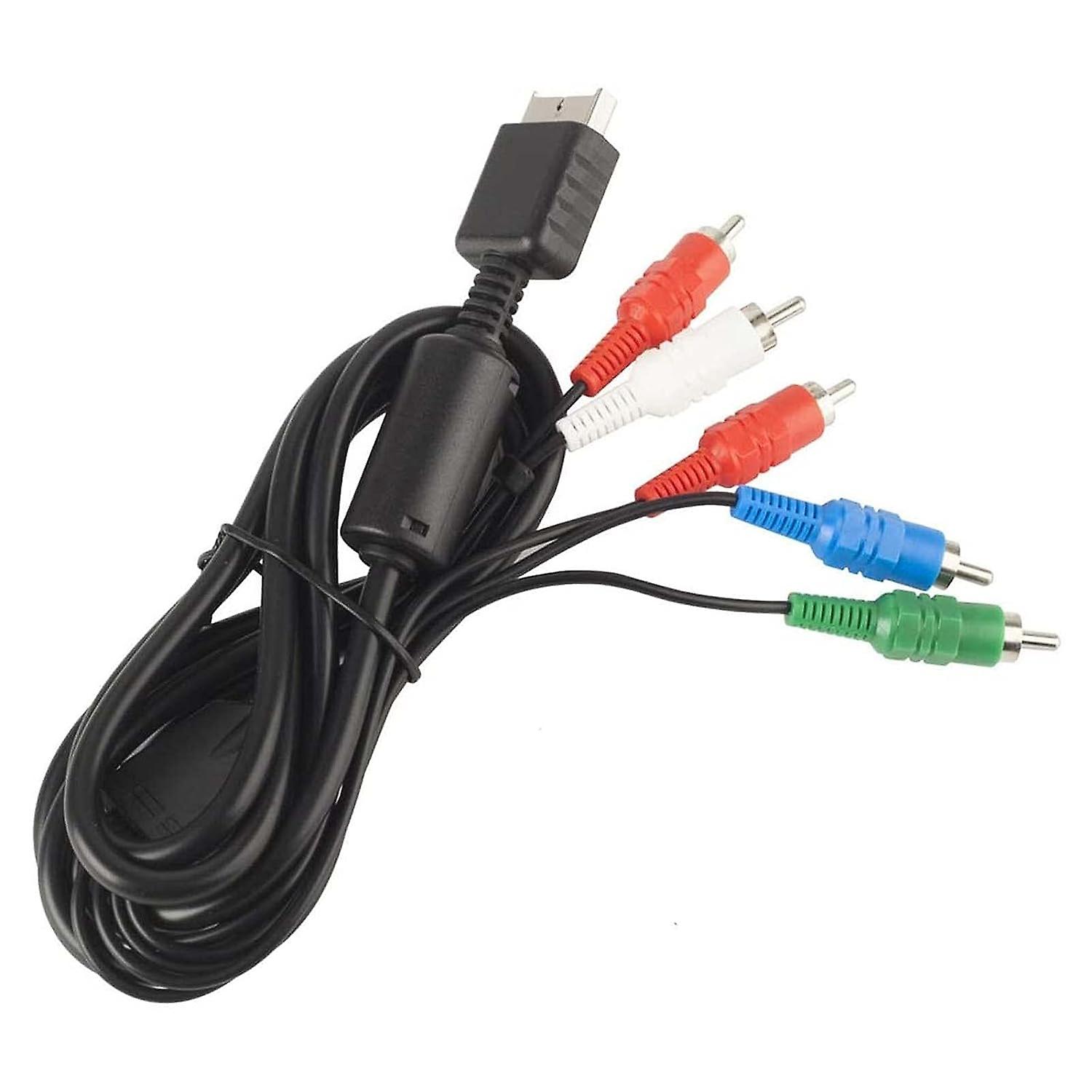 Av Component Cable Universal Signal Interference Resistant Av Cable Virgin Copper Wire For Game Console Ps2 Ps3 Accessories