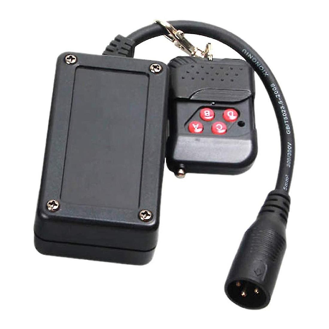 Portable 3 Pins Xlr Wireless Remote Control Receiver For Smoke Fog Machine Dj Stage Controller Receptor Fogging 400w 900