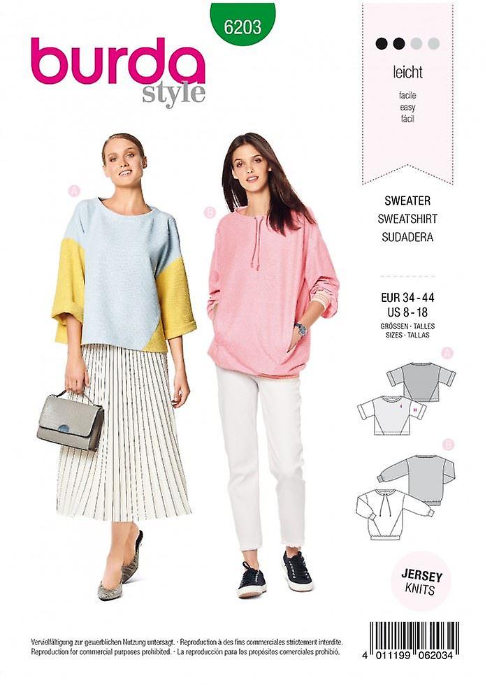 Burda Paper Sewing Pattern 6203
