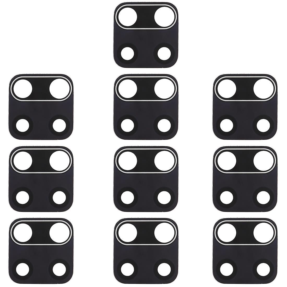 10 PCS Back Camera Lens for Xiaomi Redmi Note 9S