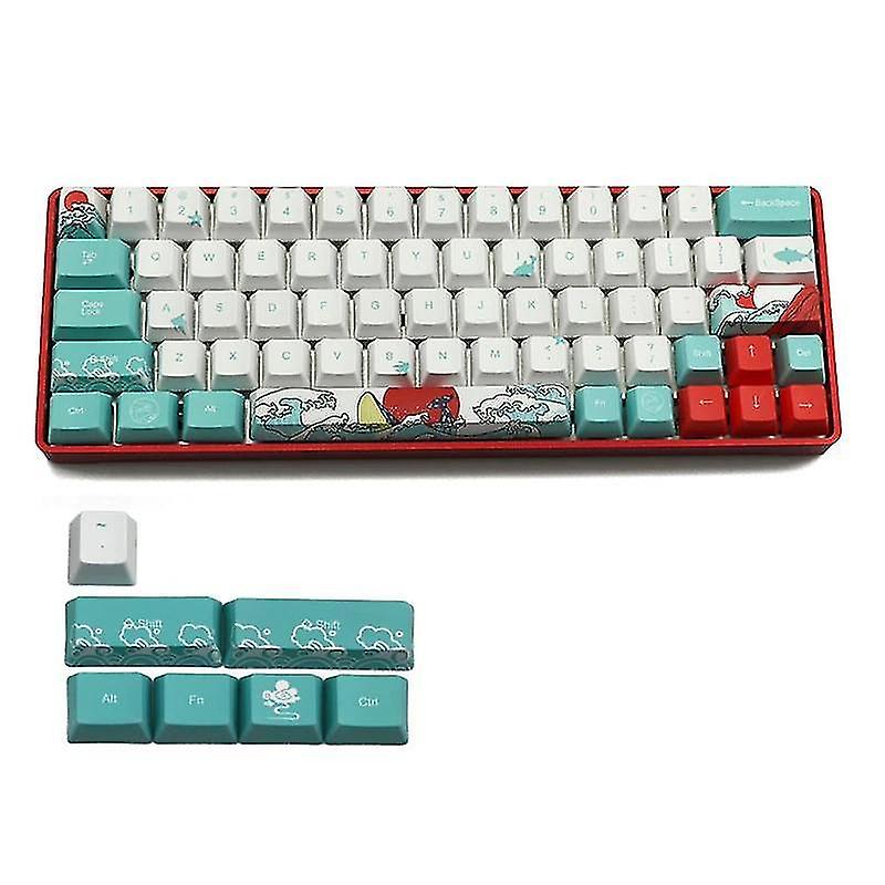 Qwert 71 Keys Keycap Mechanical Keyboard Keycap